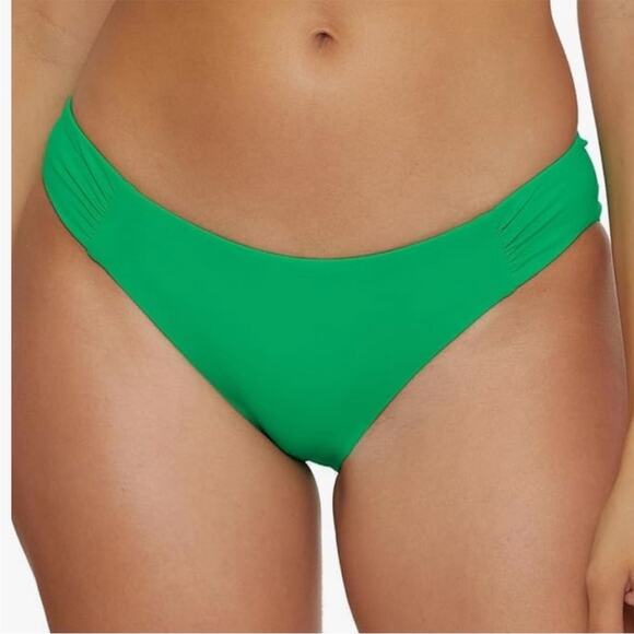 Becca Color Code Hipster rear scrunch Bikini bottoms verde green - 3X - Picture 1 of 12